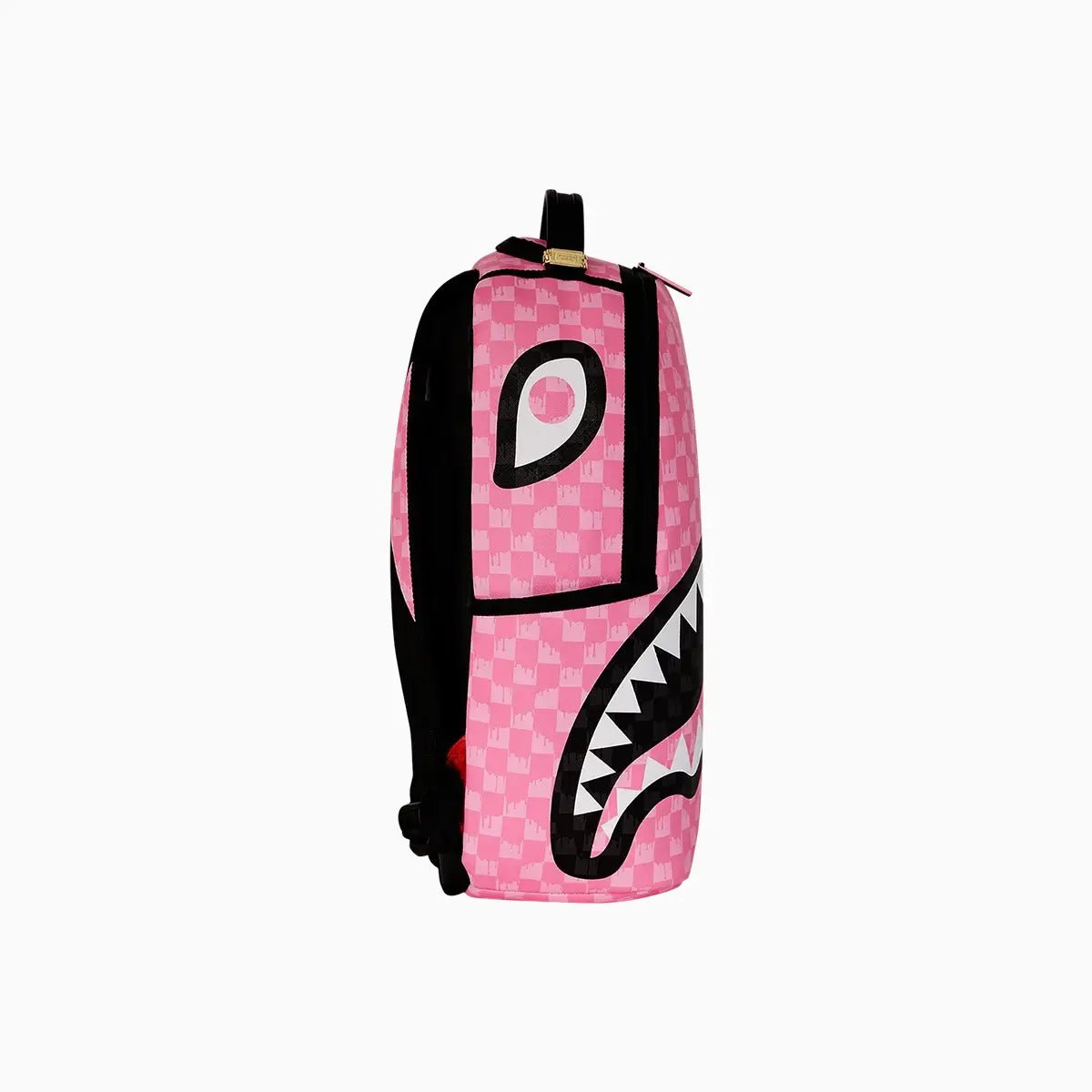 Pink And Black Drip Check Dlxsv Backpack Sprayground - Tops and Bottoms USA