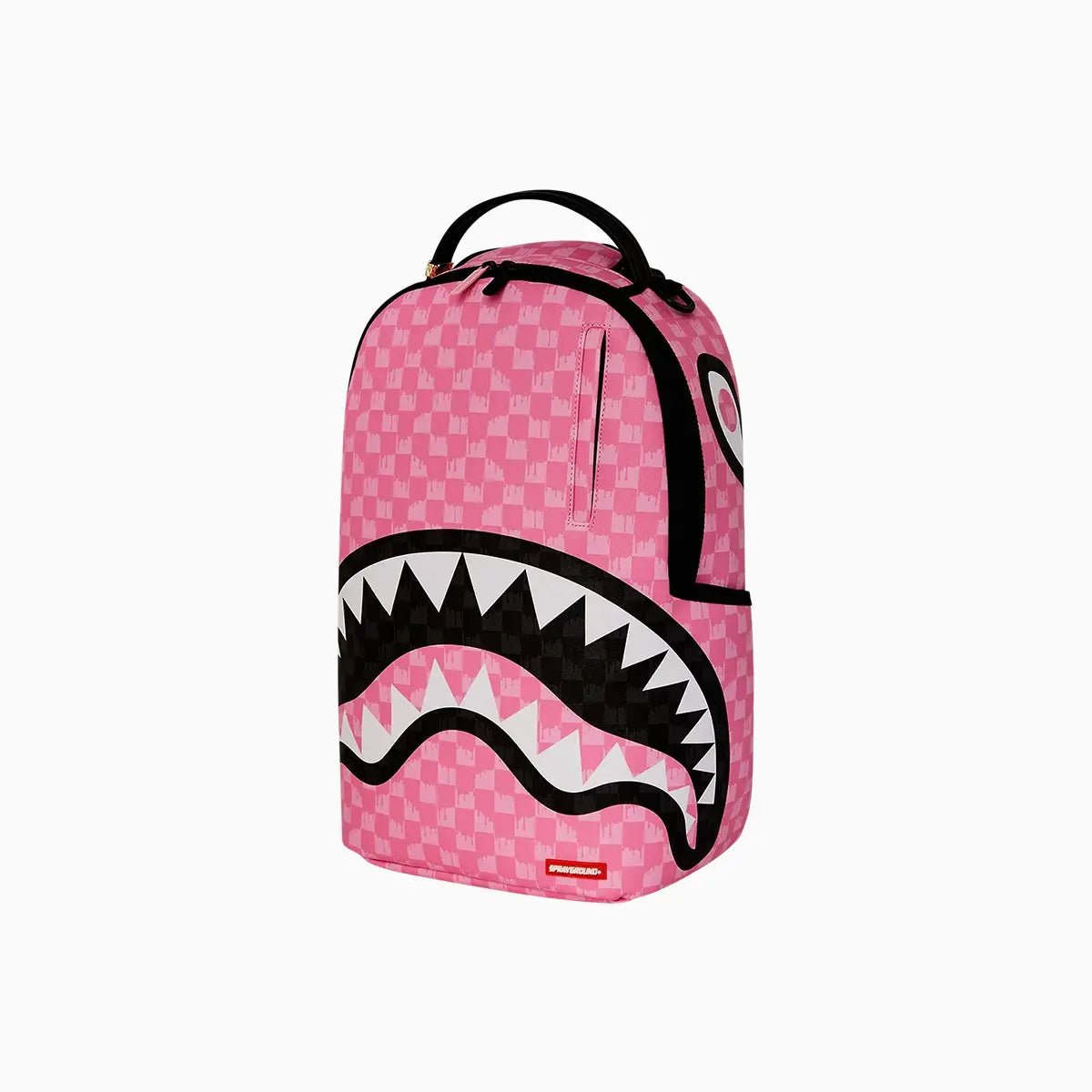 Pink And Black Drip Check Dlxsv Backpack Sprayground - Tops and Bottoms USA