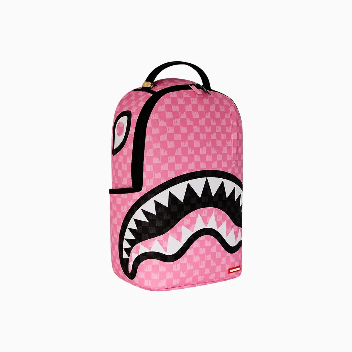 Pink And Black Drip Check Dlxsv Backpack Sprayground - Tops and Bottoms USA