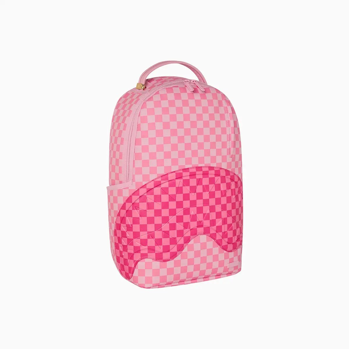 Pink Sharks In Paris Patch Backpack Sprayground - Tops and Bottoms USA