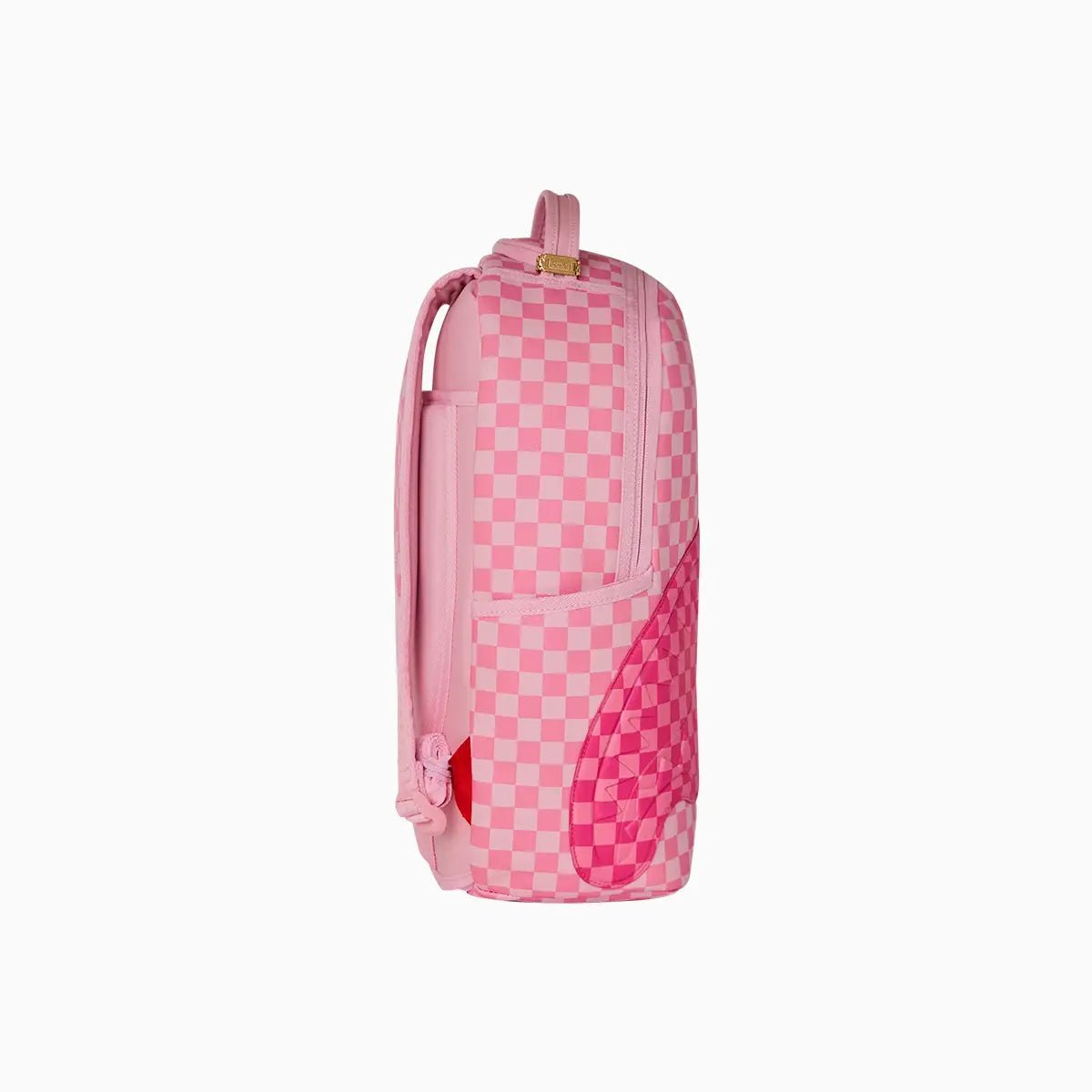 Pink Sharks In Paris Patch Backpack Sprayground - Tops and Bottoms USA