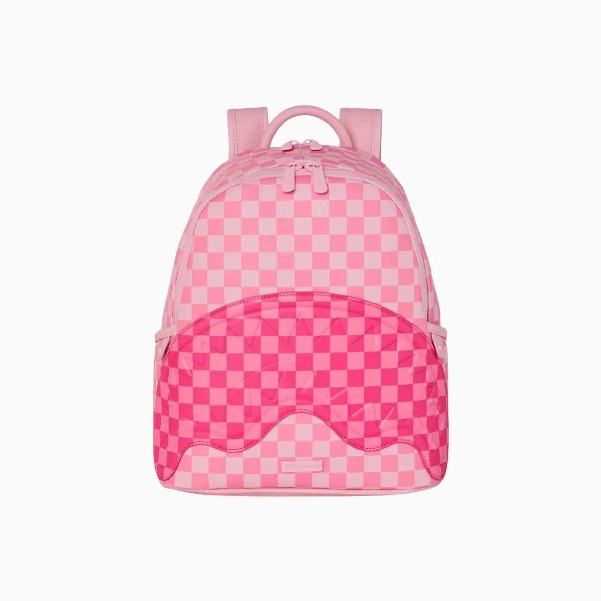 Pink Sharks In Paris Patch Savage Backpack Sprayground - Tops and Bottoms USA