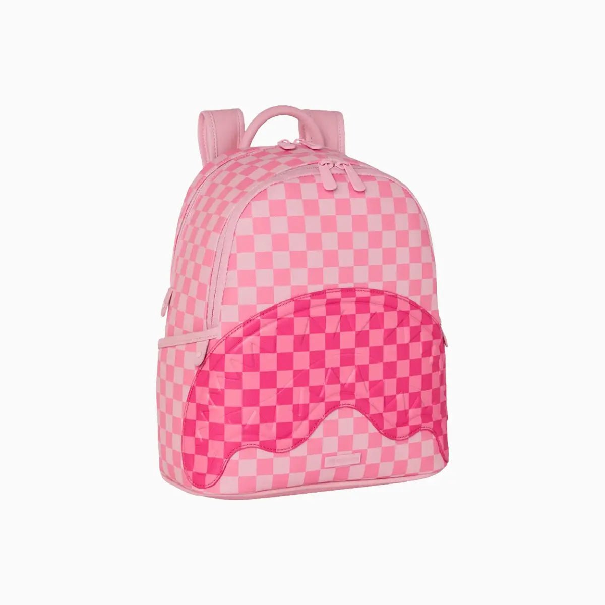Pink Sharks In Paris Patch Savage Backpack Sprayground - Tops and Bottoms USA