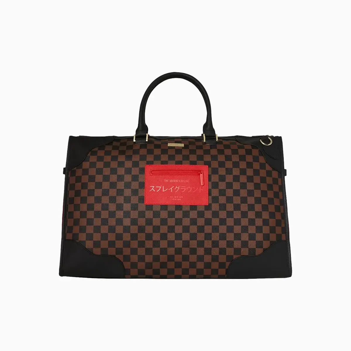 Red Redemption Pyramid Duffle