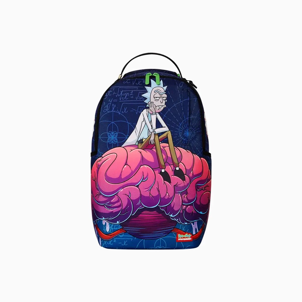 Rick And Morty Brain Shark Dlxr Backpack Sprayground - Tops and Bottoms USA