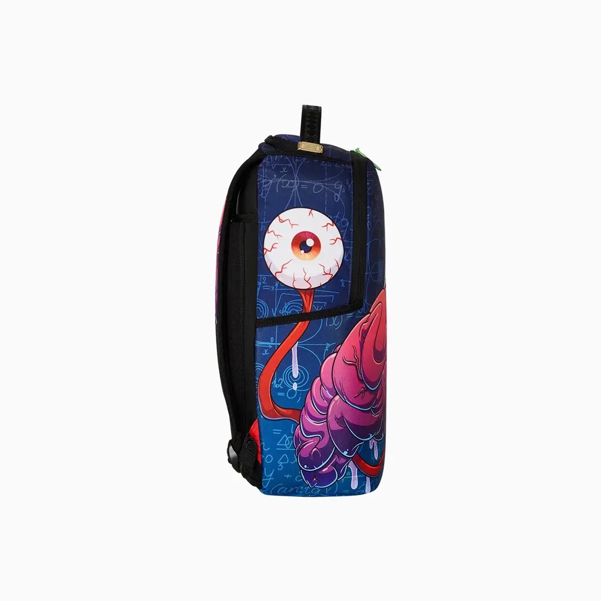 Rick And Morty Brain Shark Dlxr Backpack Sprayground - Tops and Bottoms USA