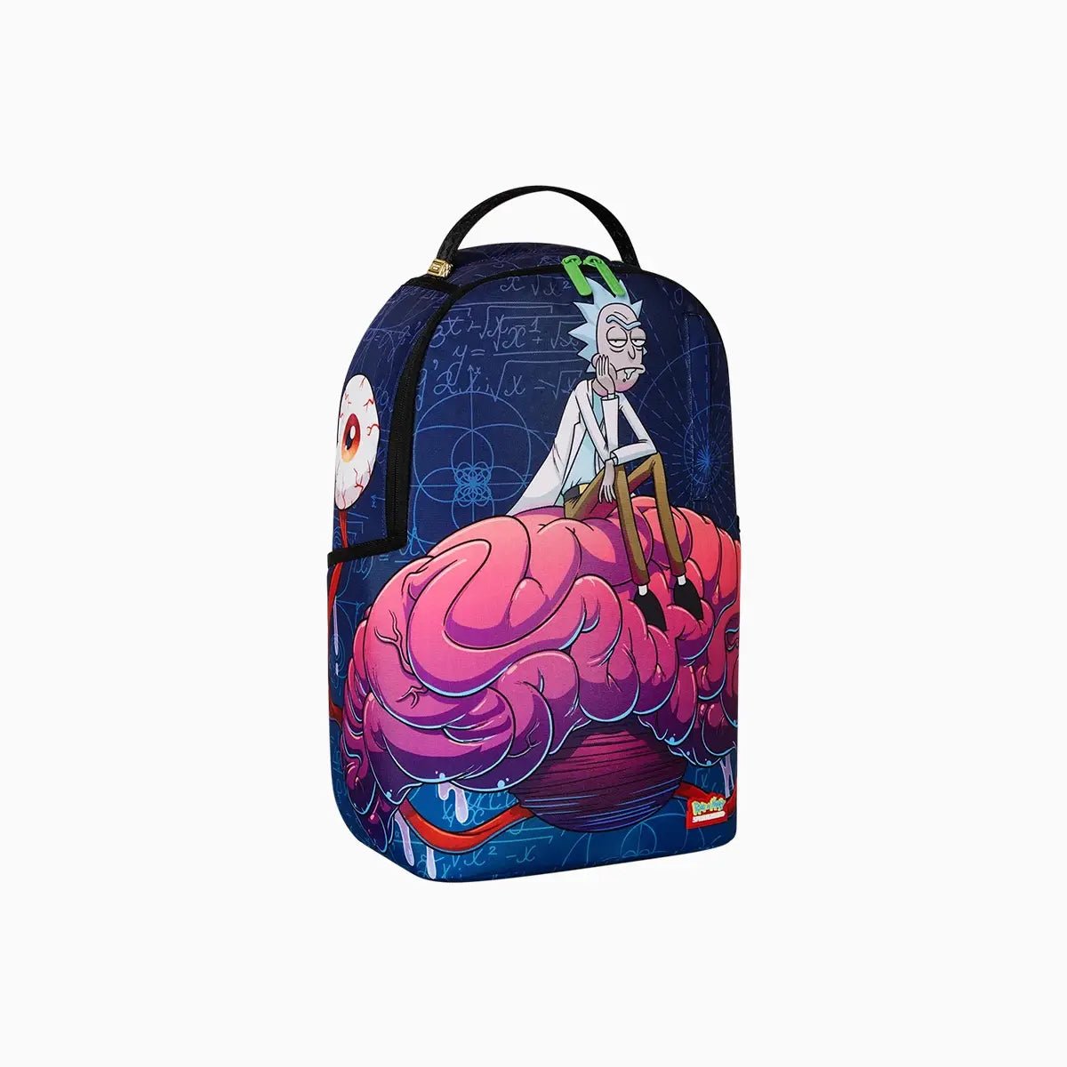 Rick And Morty Brain Shark Dlxr Backpack Sprayground - Tops and Bottoms USA
