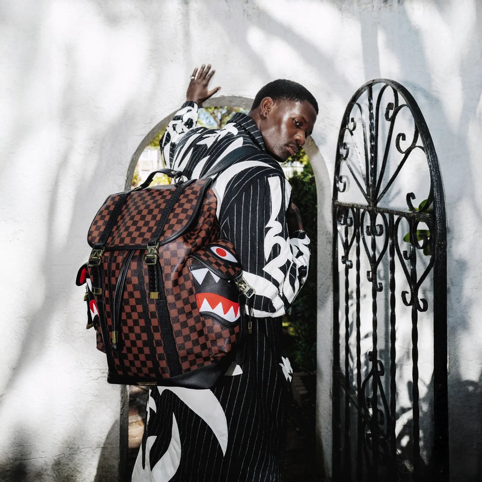 Sawtooth Sharks In Paris Monte Carlo Backpack...