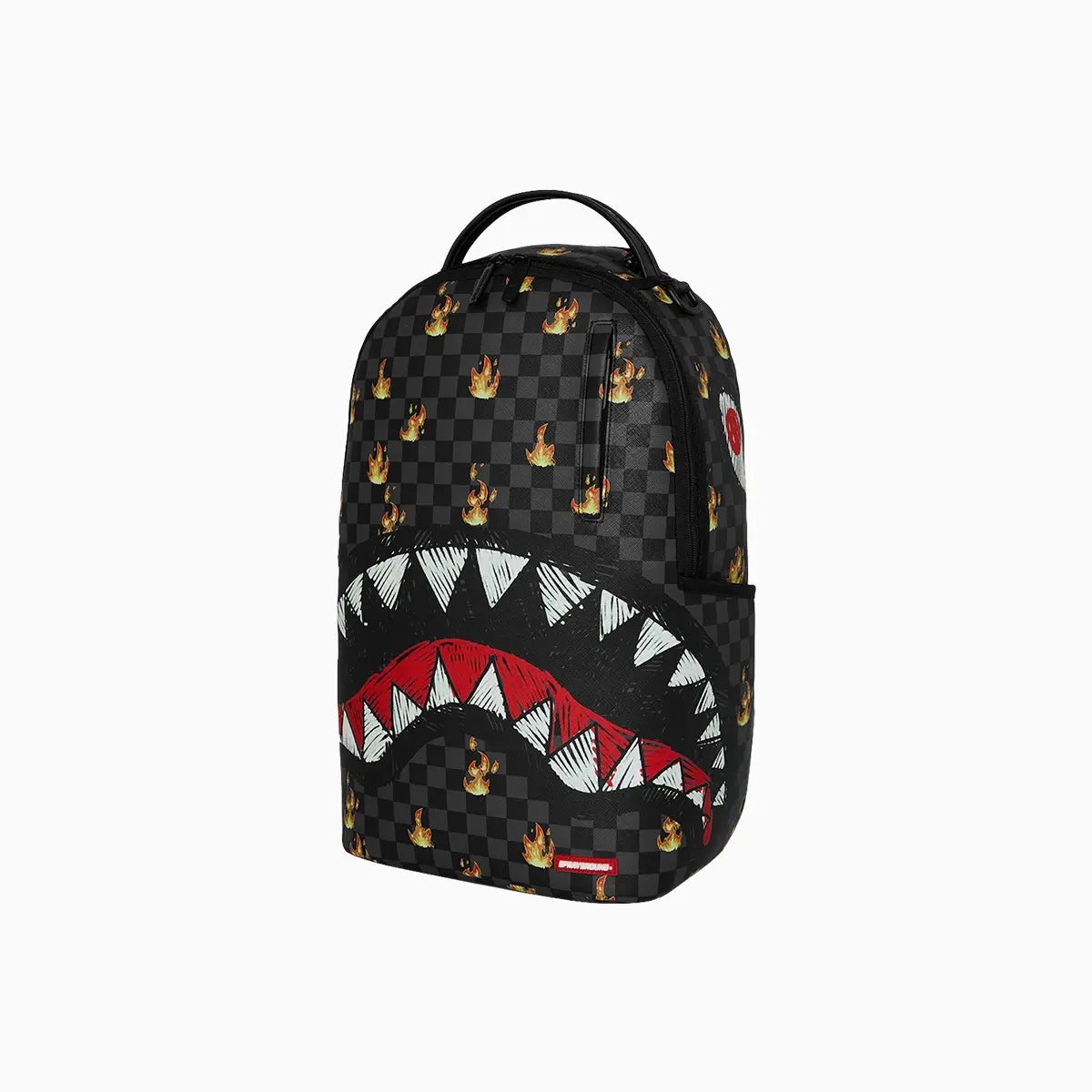 Super Hot Fire Sharks In Paris Backpack Sprayground - Tops and Bottoms USA