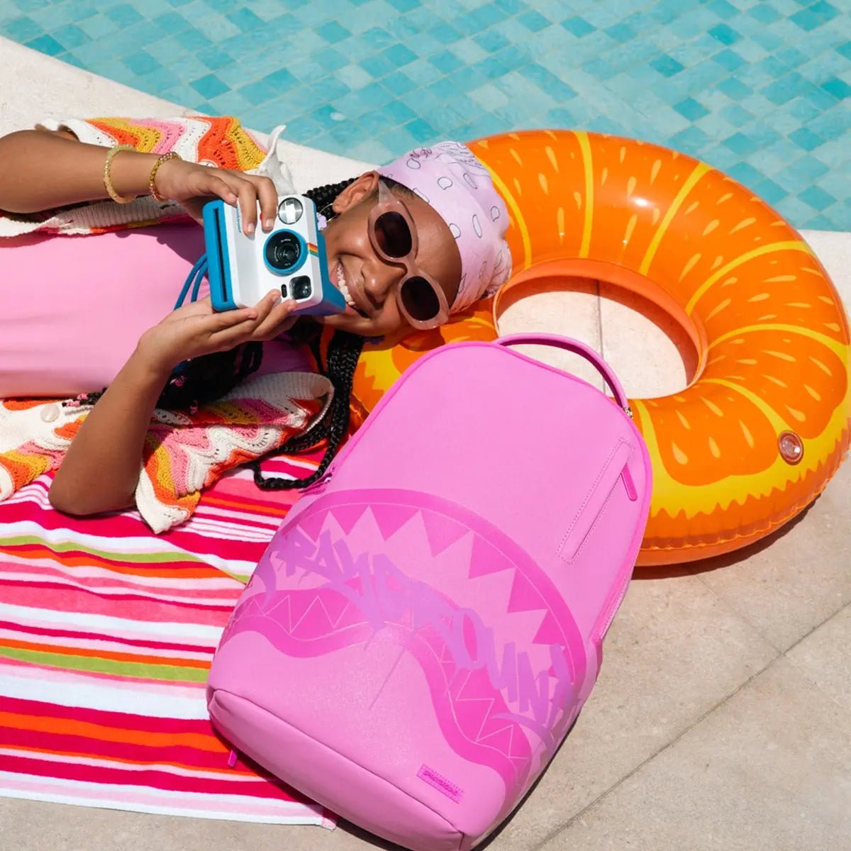 Shadow Sharks Bubble Pop Backpack Sprayground - Tops and Bottoms USA