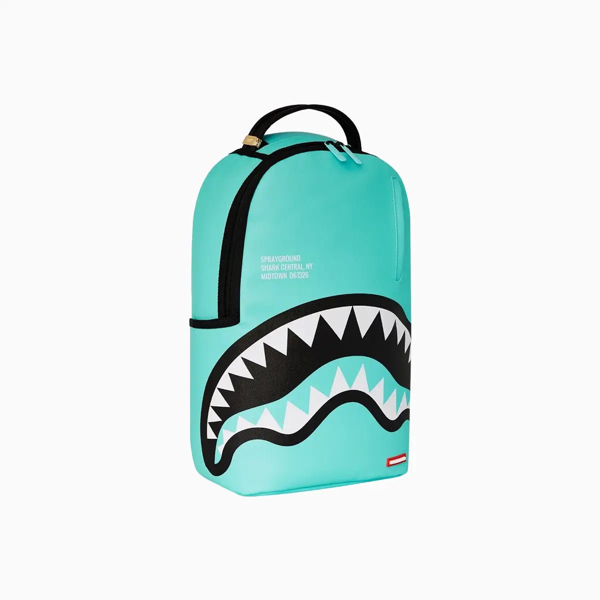 Shark Central Aqua Dlxsv Backpack Sprayground - Tops and Bottoms USA