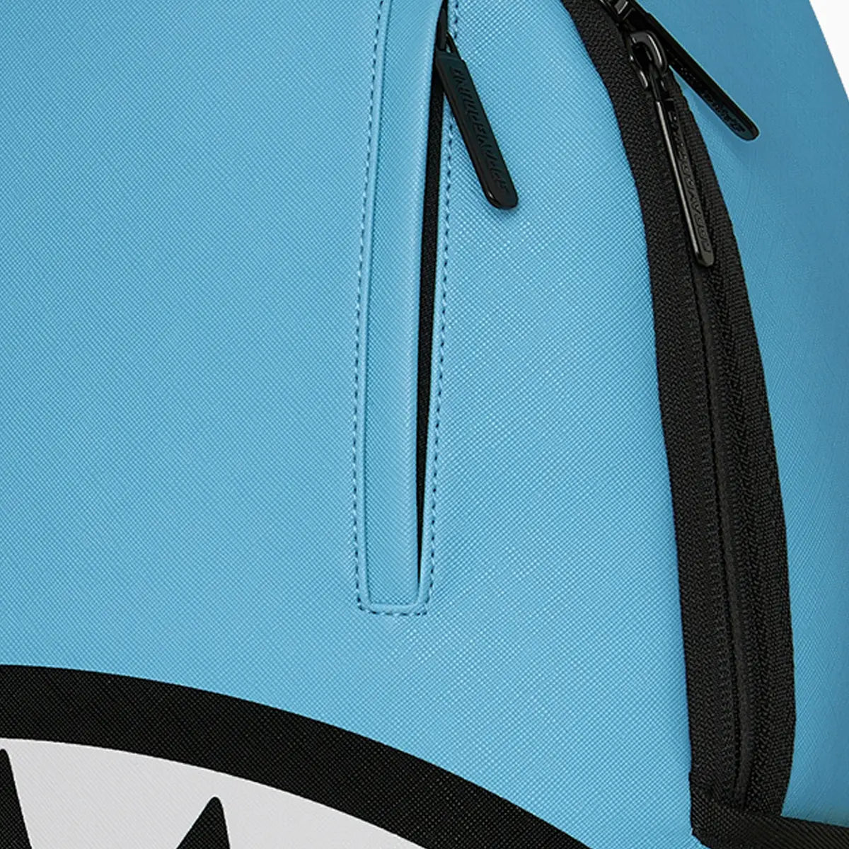 Shark Central Bubble Shark Sky Blue Backpack Sprayground - Tops and Bottoms USA
