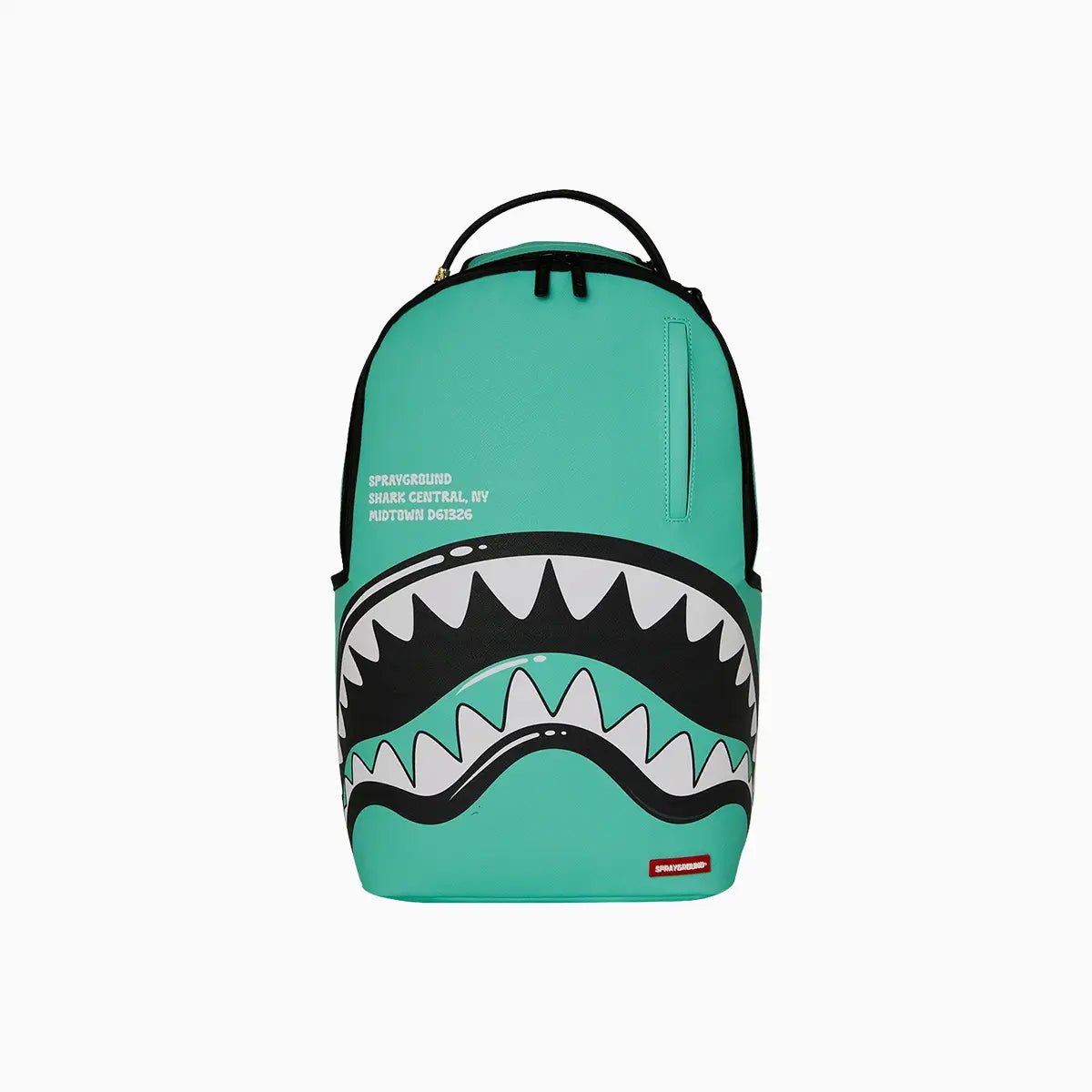 Shark Central Bubble Shark Turq Backpack Sprayground - Tops and Bottoms USA