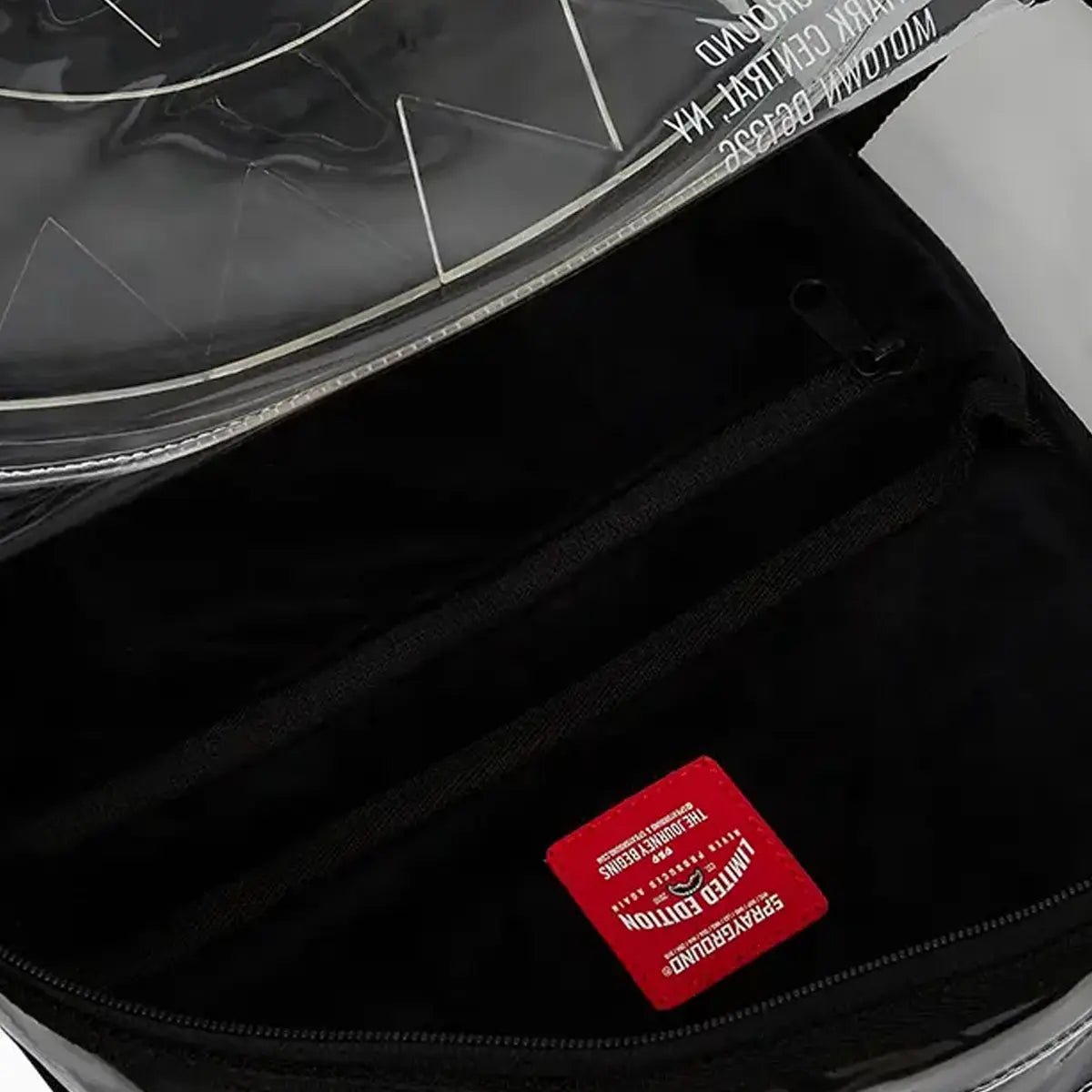 Shark Central Clear Dlxsv Backpack Sprayground - Tops and Bottoms USA