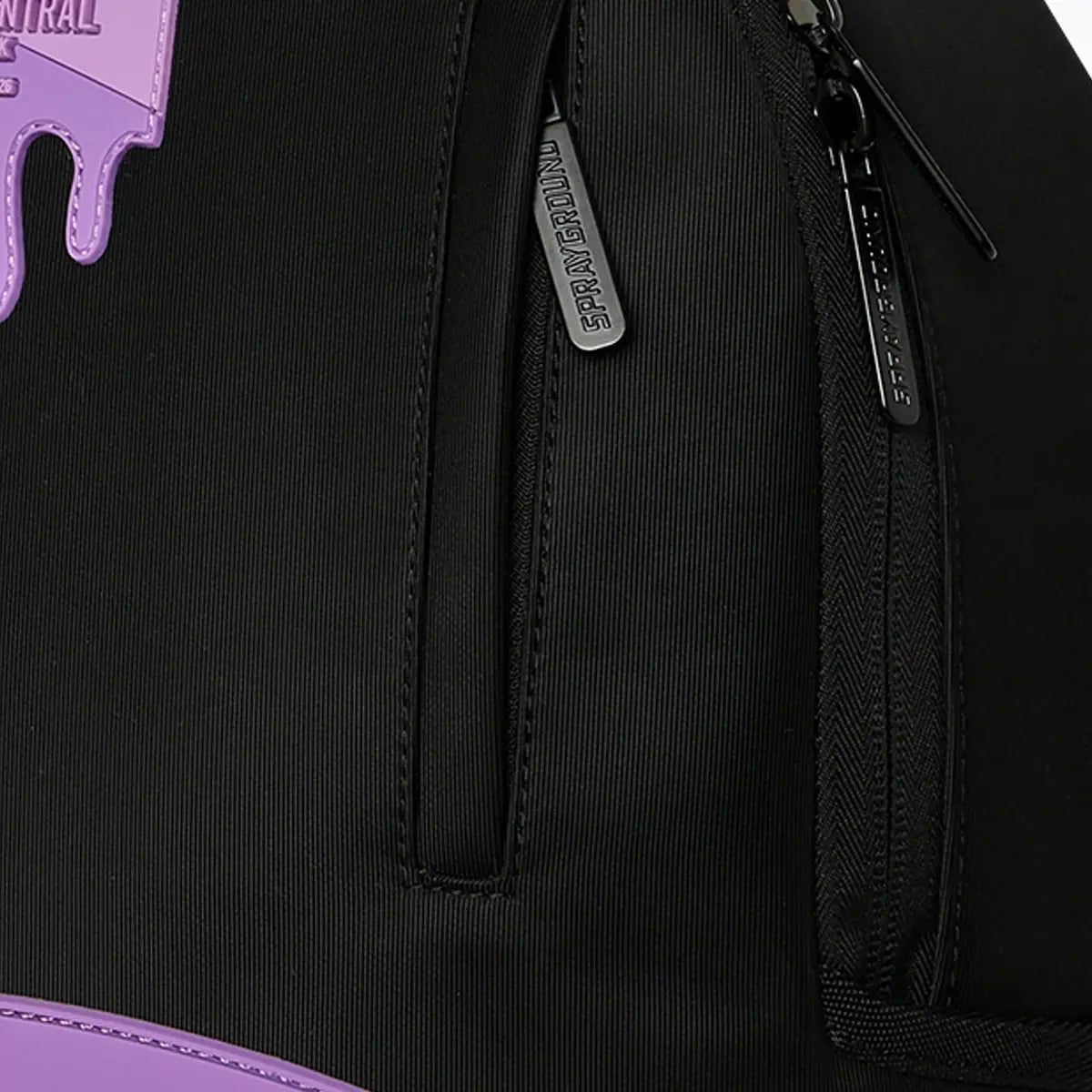 Shark Central Passport Purple Backpack Sprayground - Tops and Bottoms USA