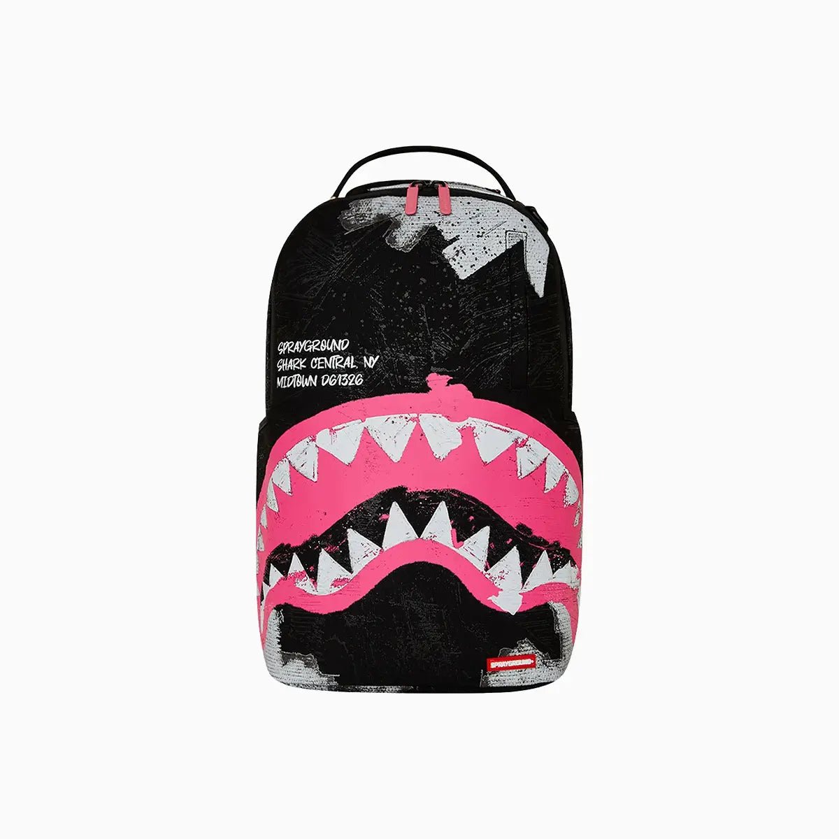 Shark Central Sorbet Painted Dlx-Cotton Backpack Sprayground - Tops and Bottoms USA