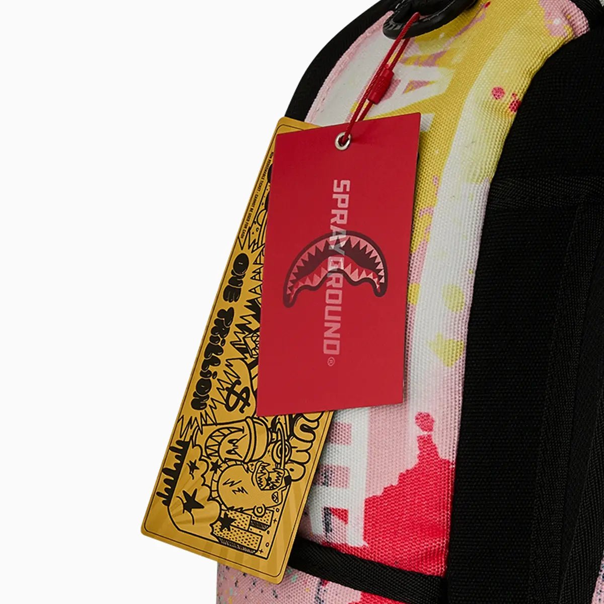 Shark Central Stencil Lab Backpack Sprayground - Tops and Bottoms USA