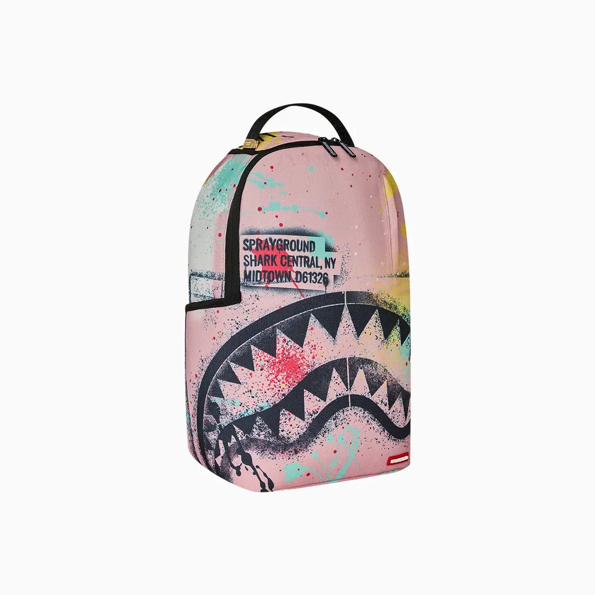 Shark Central Stencil Lab Backpack Sprayground - Tops and Bottoms USA