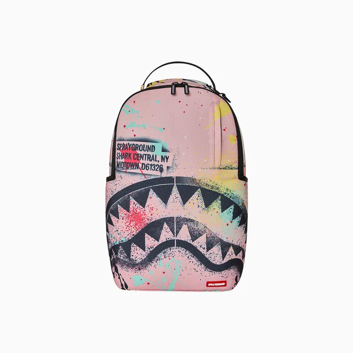 Shark Central Stencil Lab Backpack Sprayground - Tops and Bottoms USA
