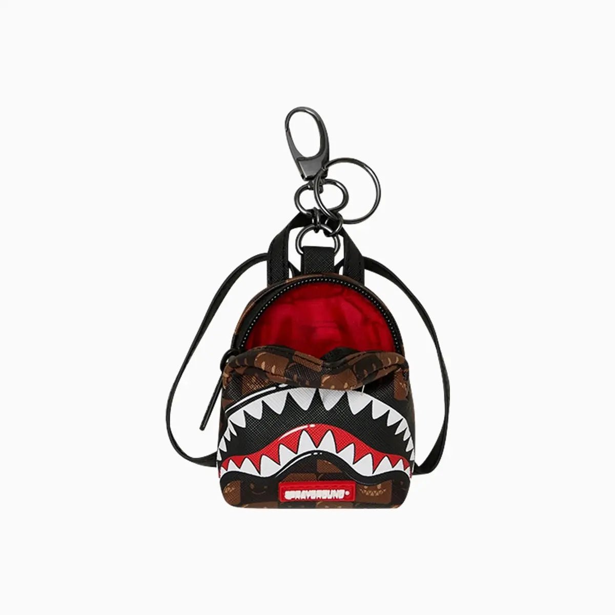 Sharks In Paris Grin and Grind Backpack Keychain Sprayground - Tops and Bottoms USA