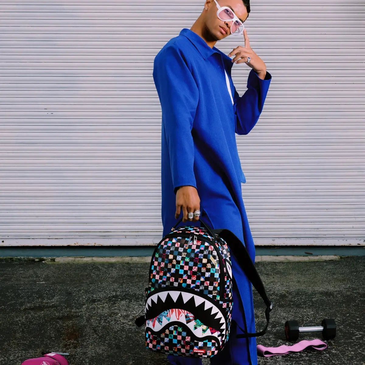 Sharkverse Universe Backpack Sprayground - Tops and Bottoms USA
