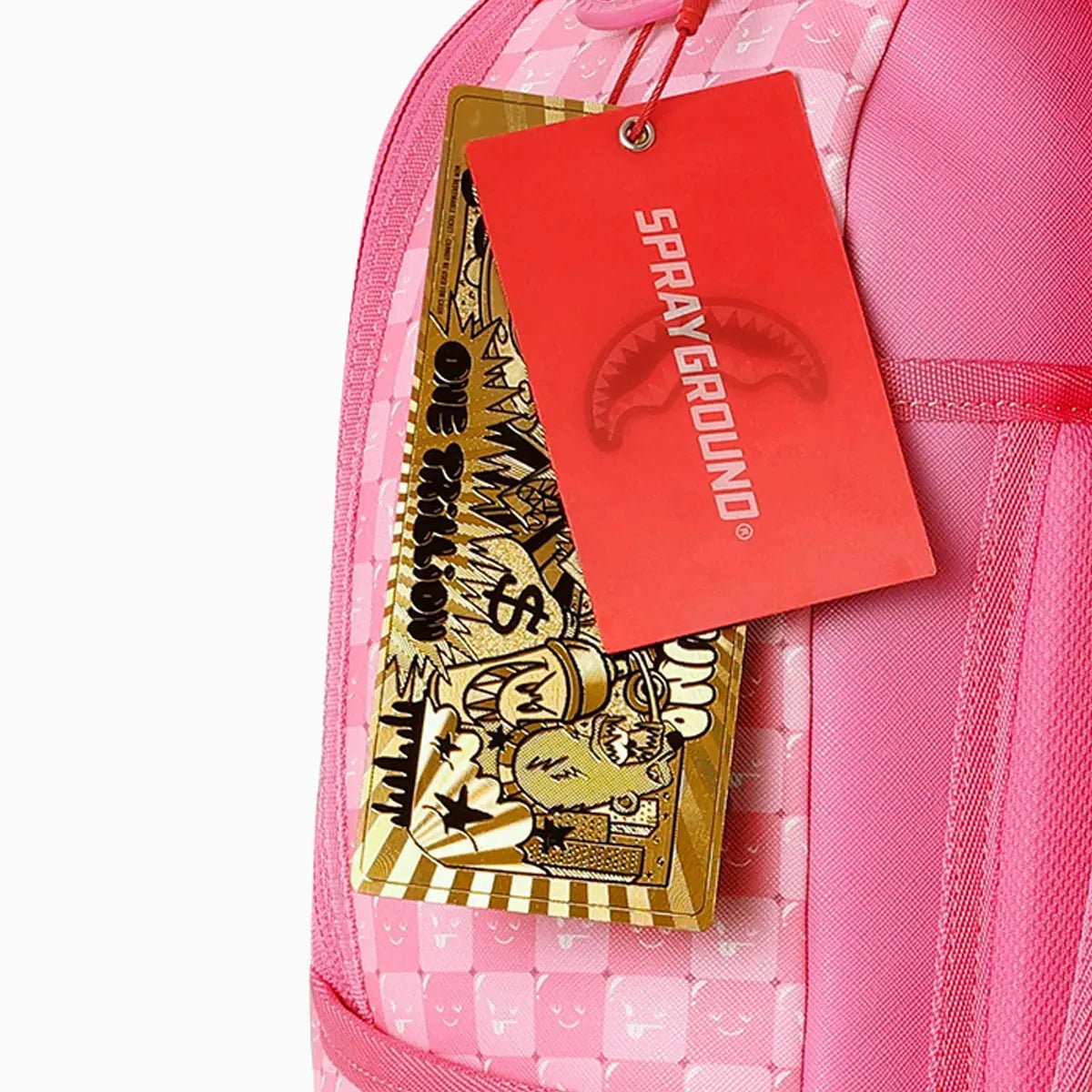 Shinobi Sharks In Paris Pink Backpack Sprayground - Tops and Bottoms USA