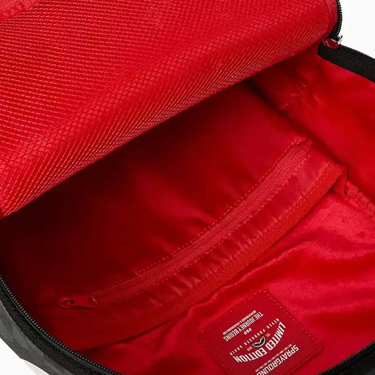 Silver Side Drip Backpack Sprayground - Tops and Bottoms USA