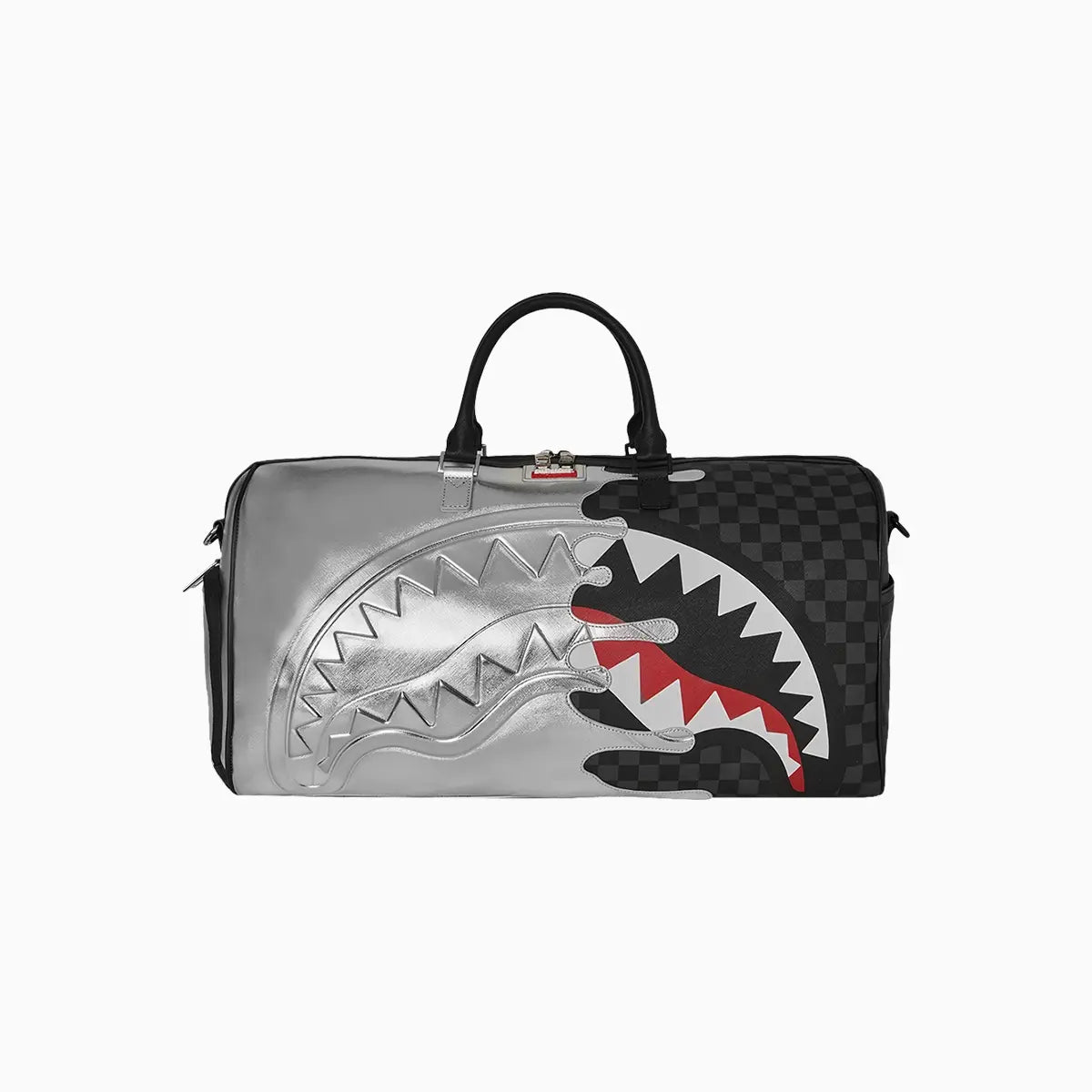 Sprayground Silver Side Drip Duffle