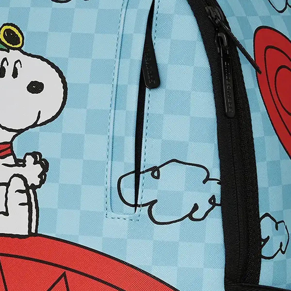 Snoopy Pilot Shark Dlxsv Backpack Sprayground - Tops and Bottoms USA