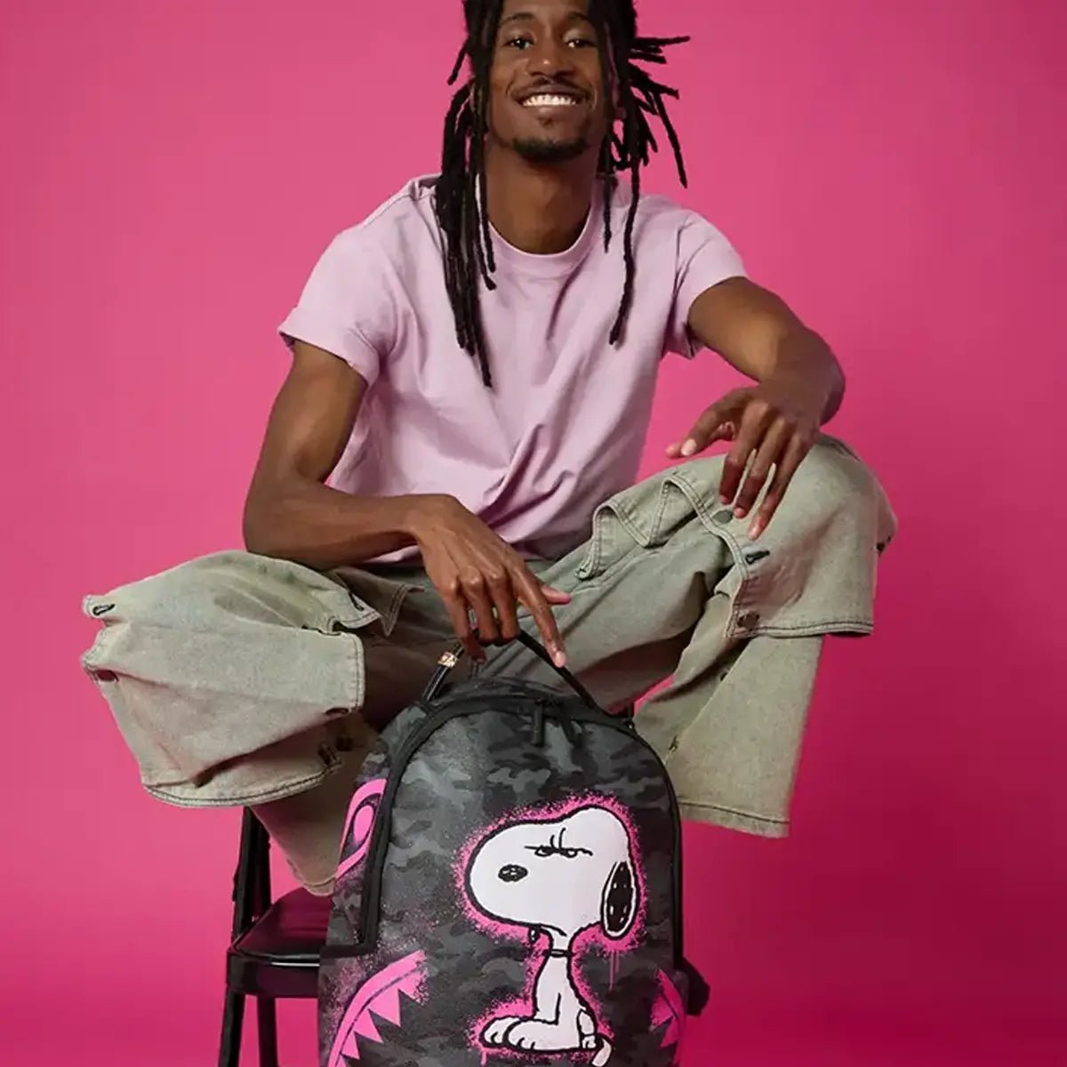 Snoopy That'S A No No Backpack Sprayground - Tops and Bottoms USA