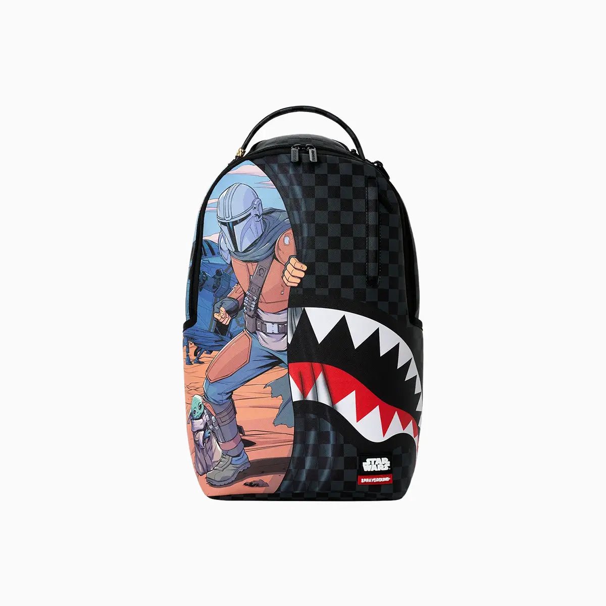 Star Wars Mando And Groku Reveal Backpack Sprayground - Tops and Bottoms USA