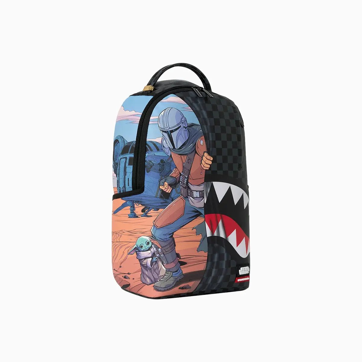 Star Wars Mando And Groku Reveal Backpack Sprayground - Tops and Bottoms USA
