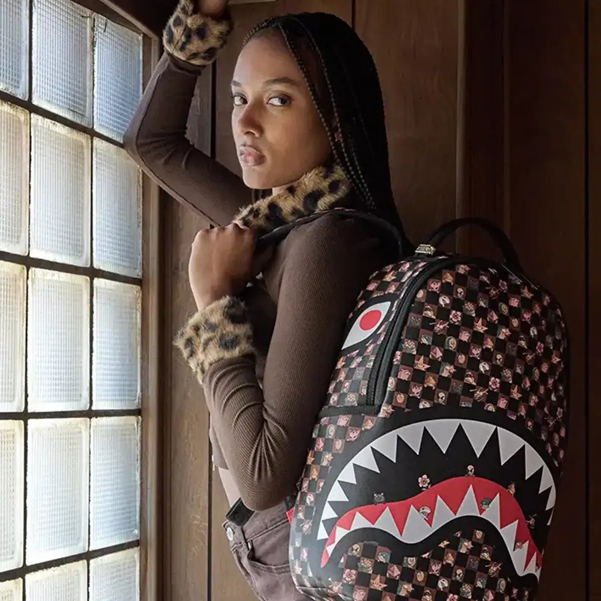 Stealth Crew Backpack Sprayground - Tops and Bottoms USA