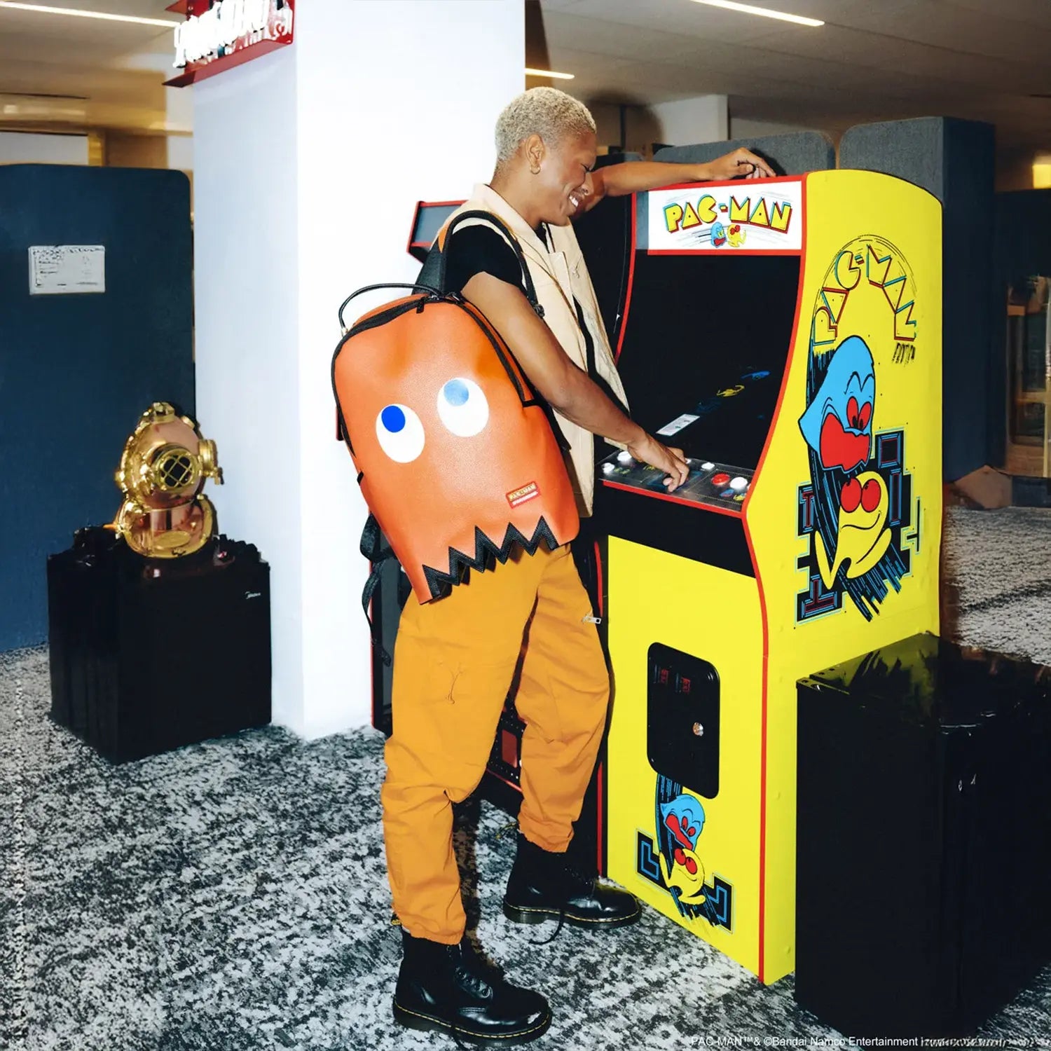 Sprayground x PAC-MAN Ghost Backpack Mystery Bag