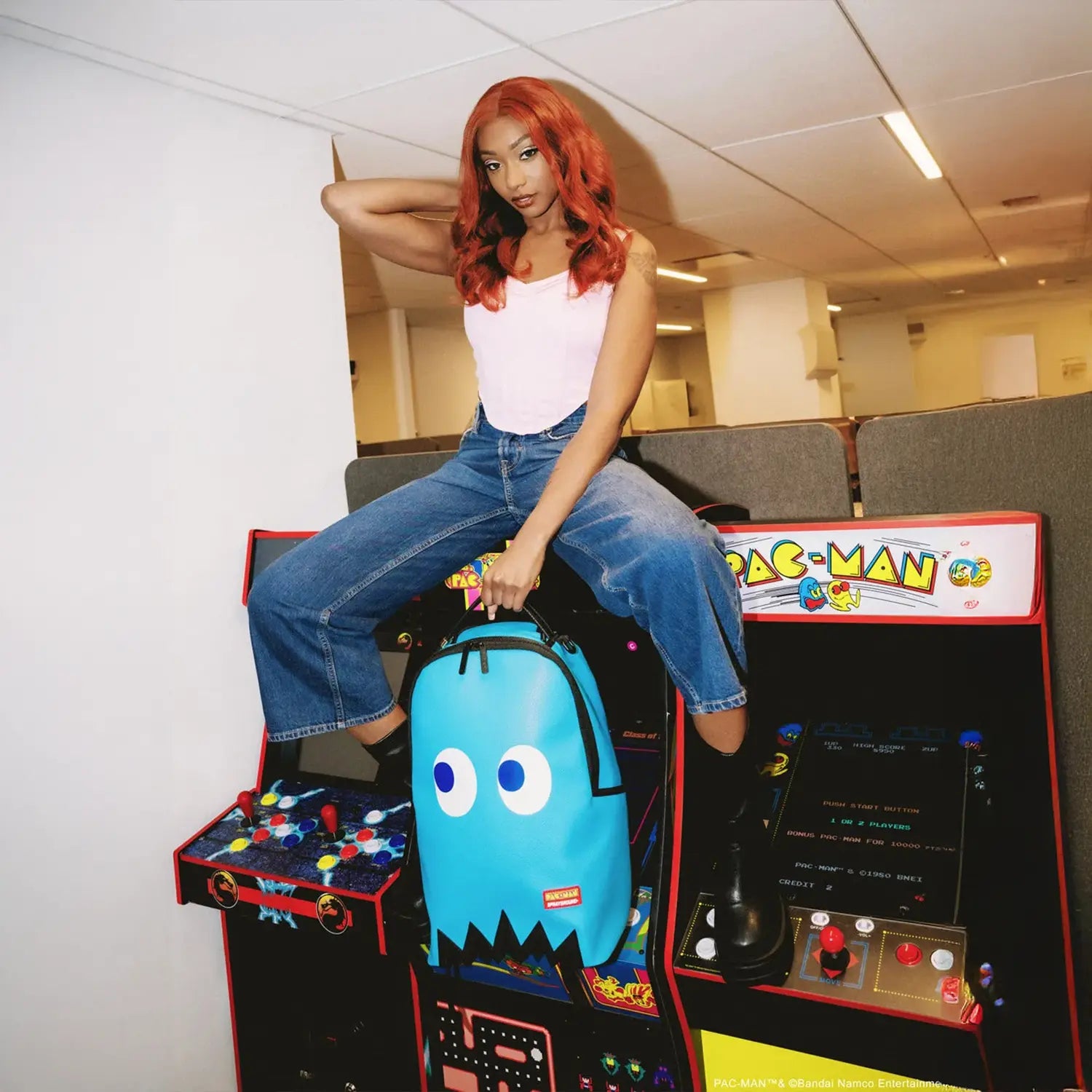 Sprayground x PAC-MAN Ghost Backpack Mystery Bag