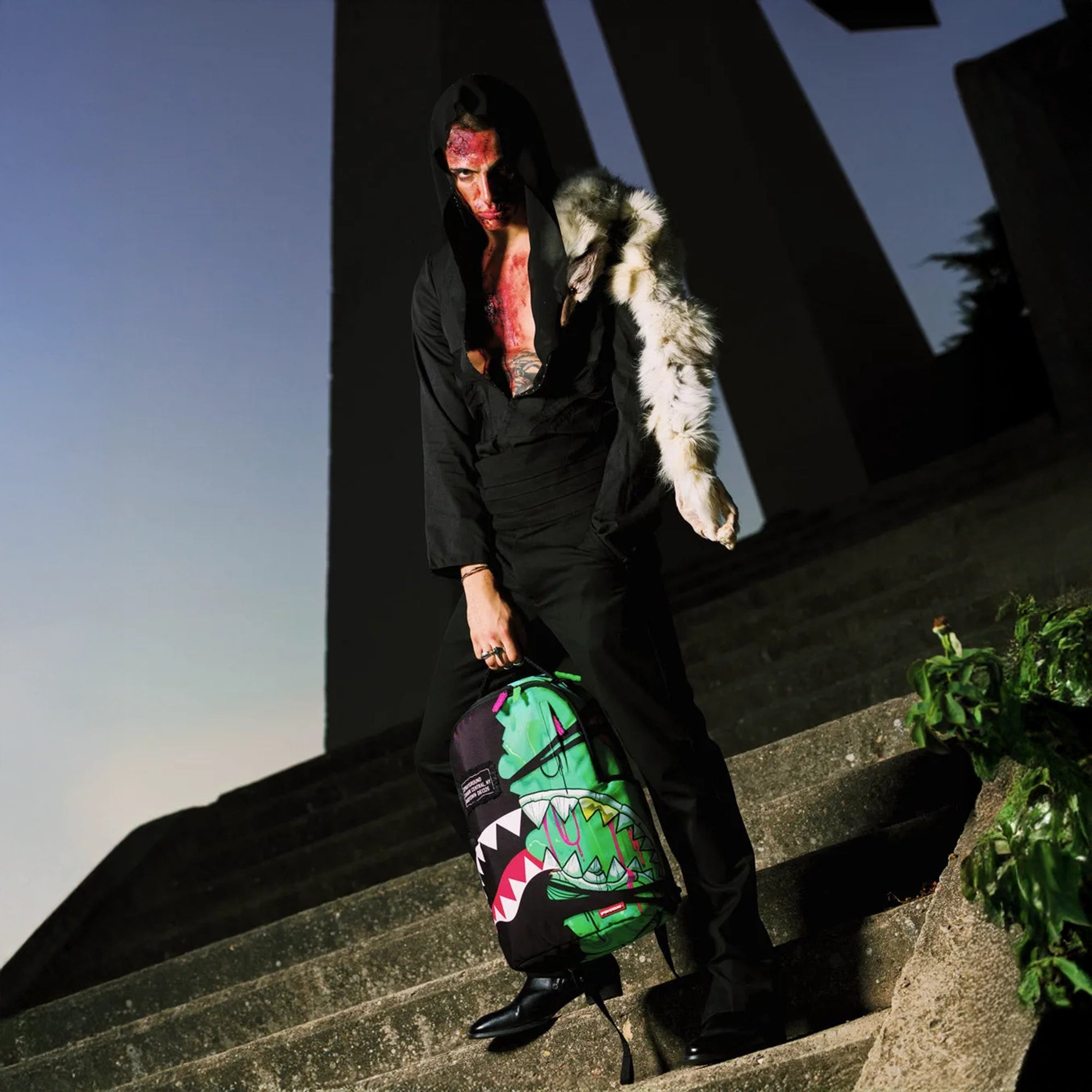 Zombie Ooze Shark Central Backpack