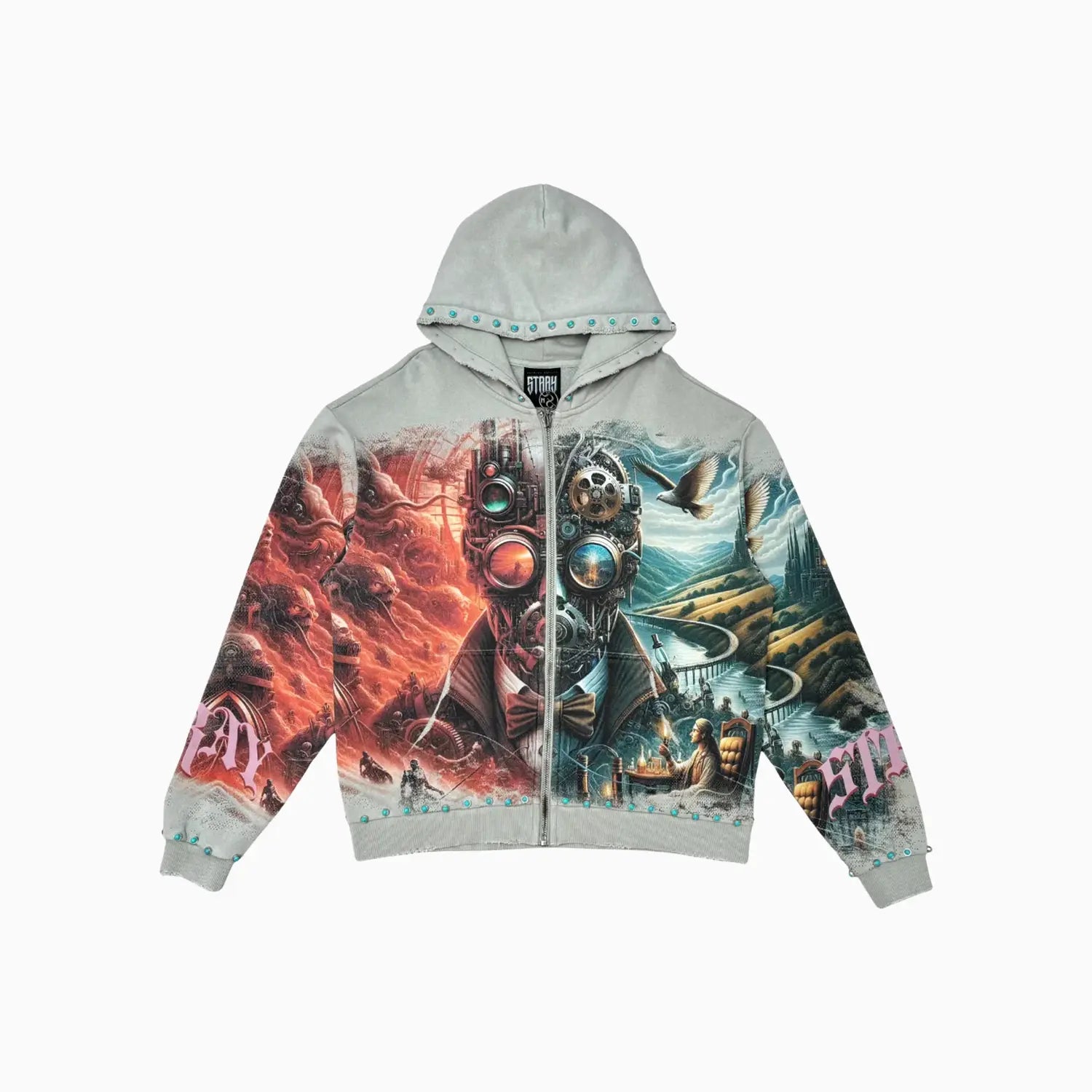 Stray Men's Stray Full Zip Hoodie