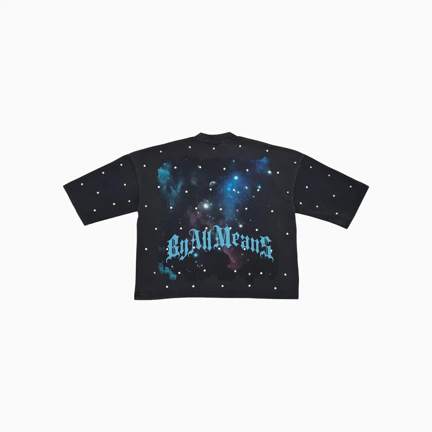 Men's Stray Wide Crop Fit T-Shirt Stray - Tops and Bottoms USA