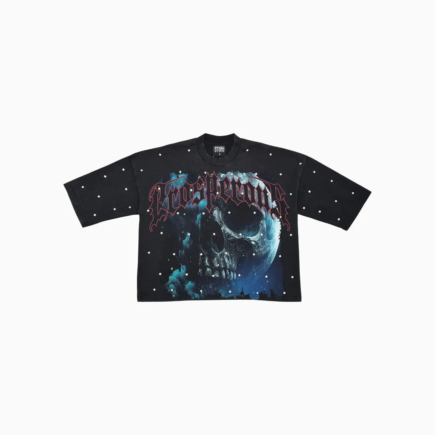 Men's Stray Wide Crop Fit T-Shirt Stray - Tops and Bottoms USA