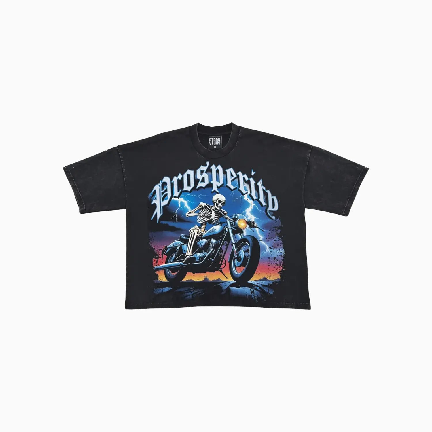 Men's Through Hardships To The Stars Drop Shoulders T-Shirt Stray - Tops and Bottoms USA