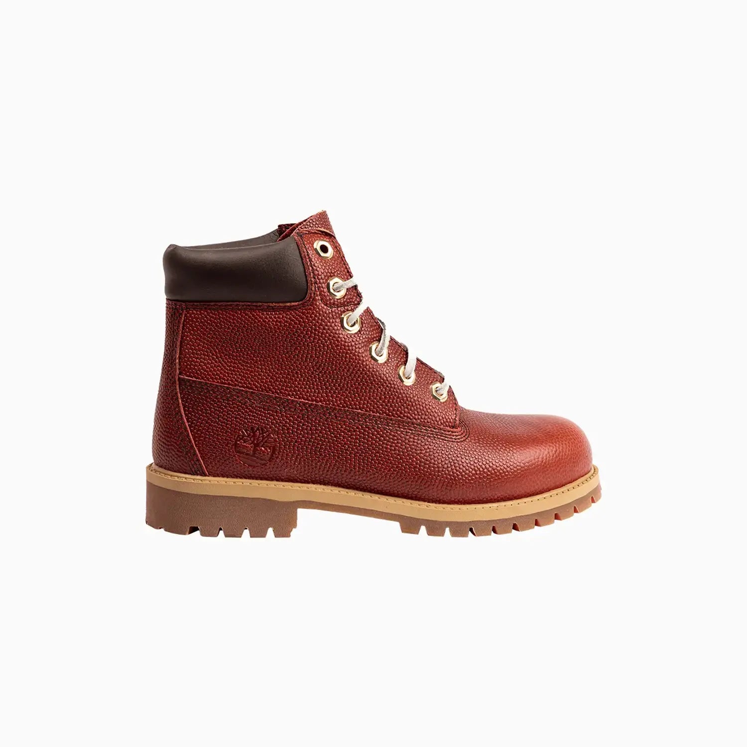 Timberland キッズ ブーツ ブラウン Timberland Kid's Premium 6 Inch Waterproof Boot Grade School