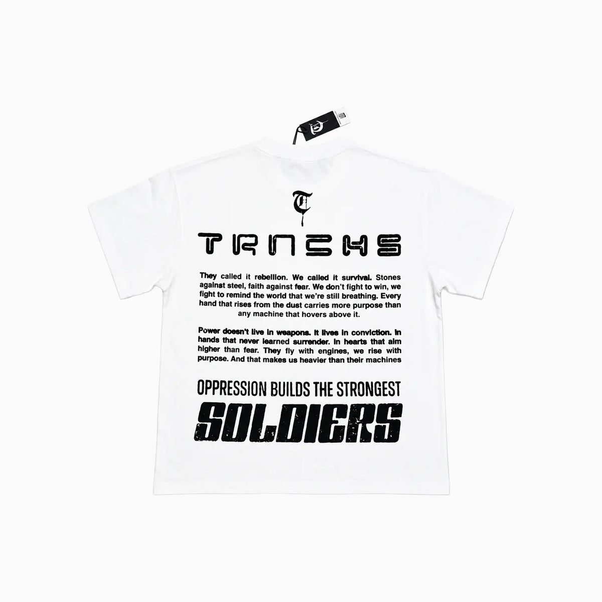 Men's Oppression T-Shirt Trnchs - Tops and Bottoms USA