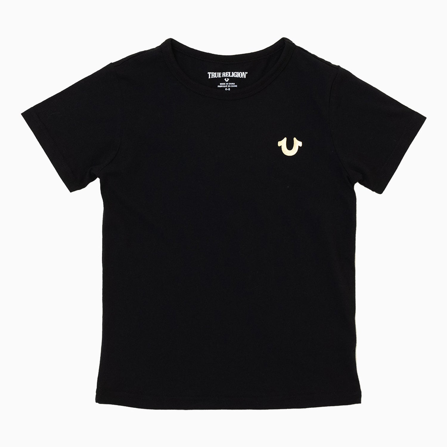 Kid's Gold Buddha Logo Short Sleeves T Shirt