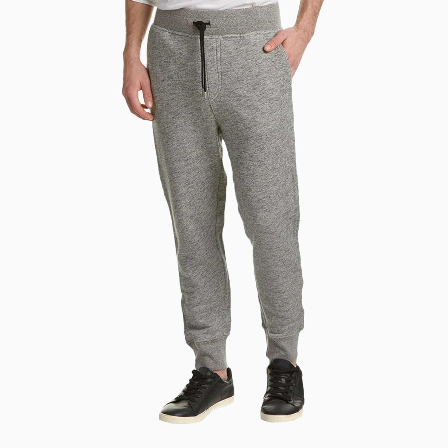 True Religion Men's Slim Skinny Sweat Pant, Grey / 2XL