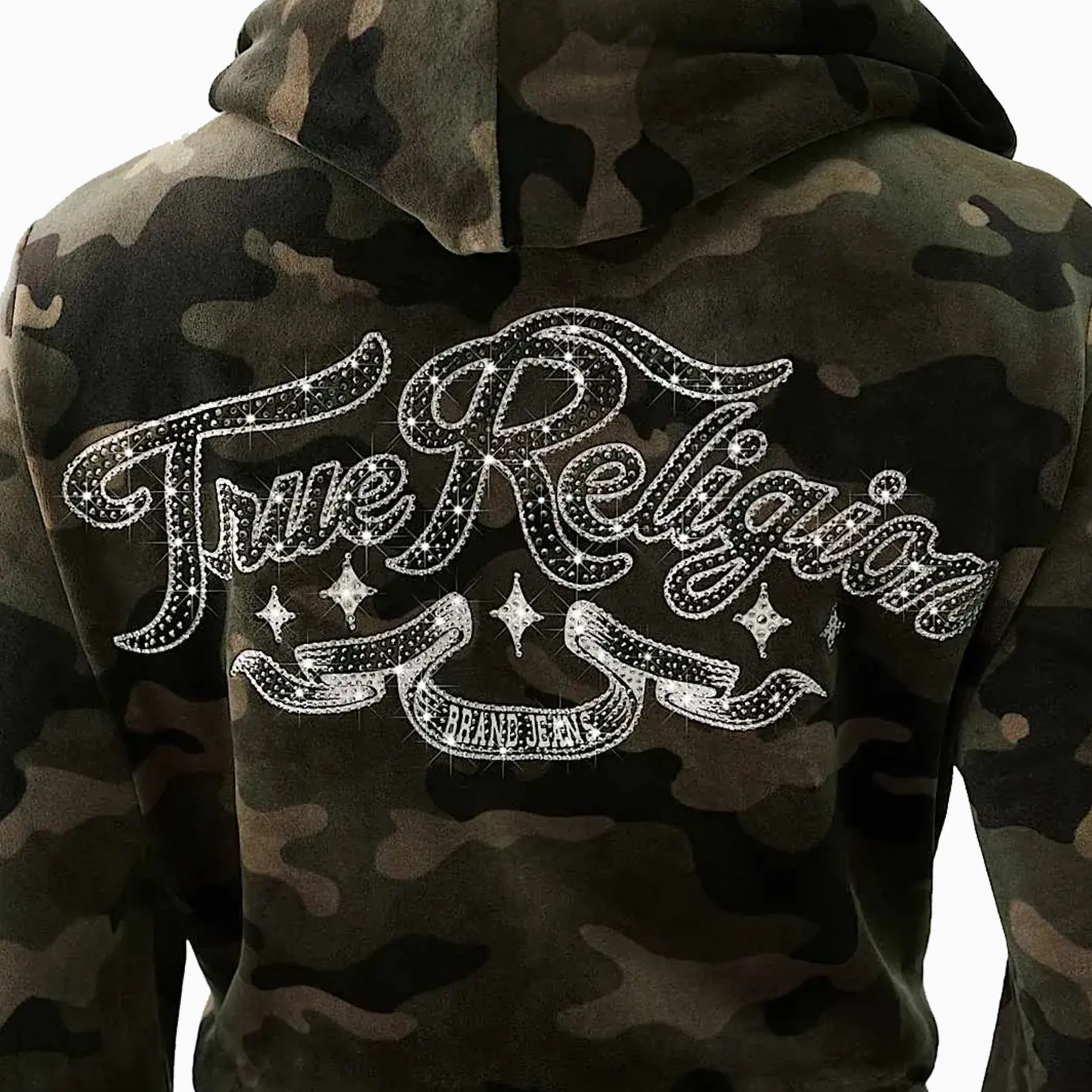 Women's Camo Velour Shrunken Outfit