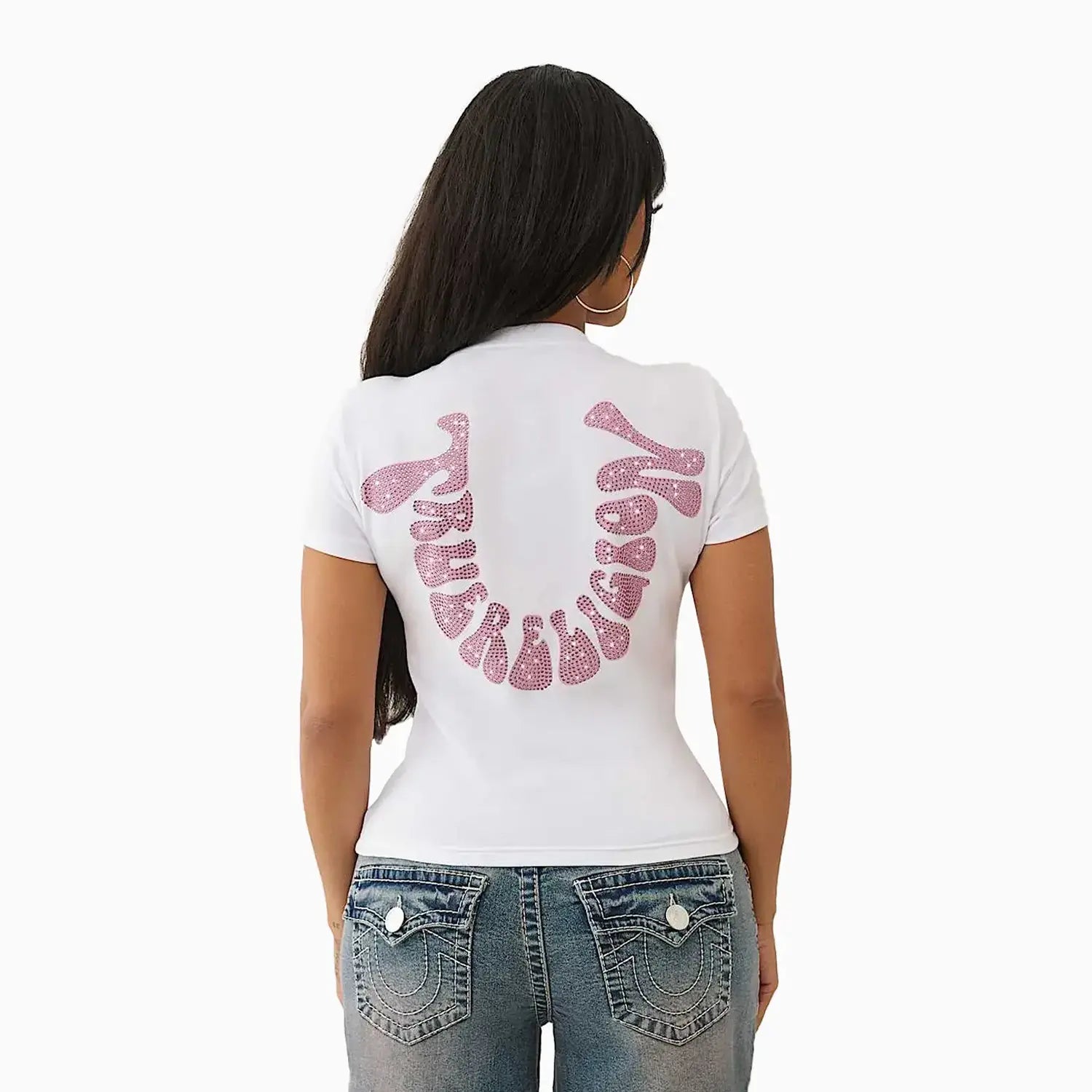 Women's Crystal Horseshoe T-Shirt