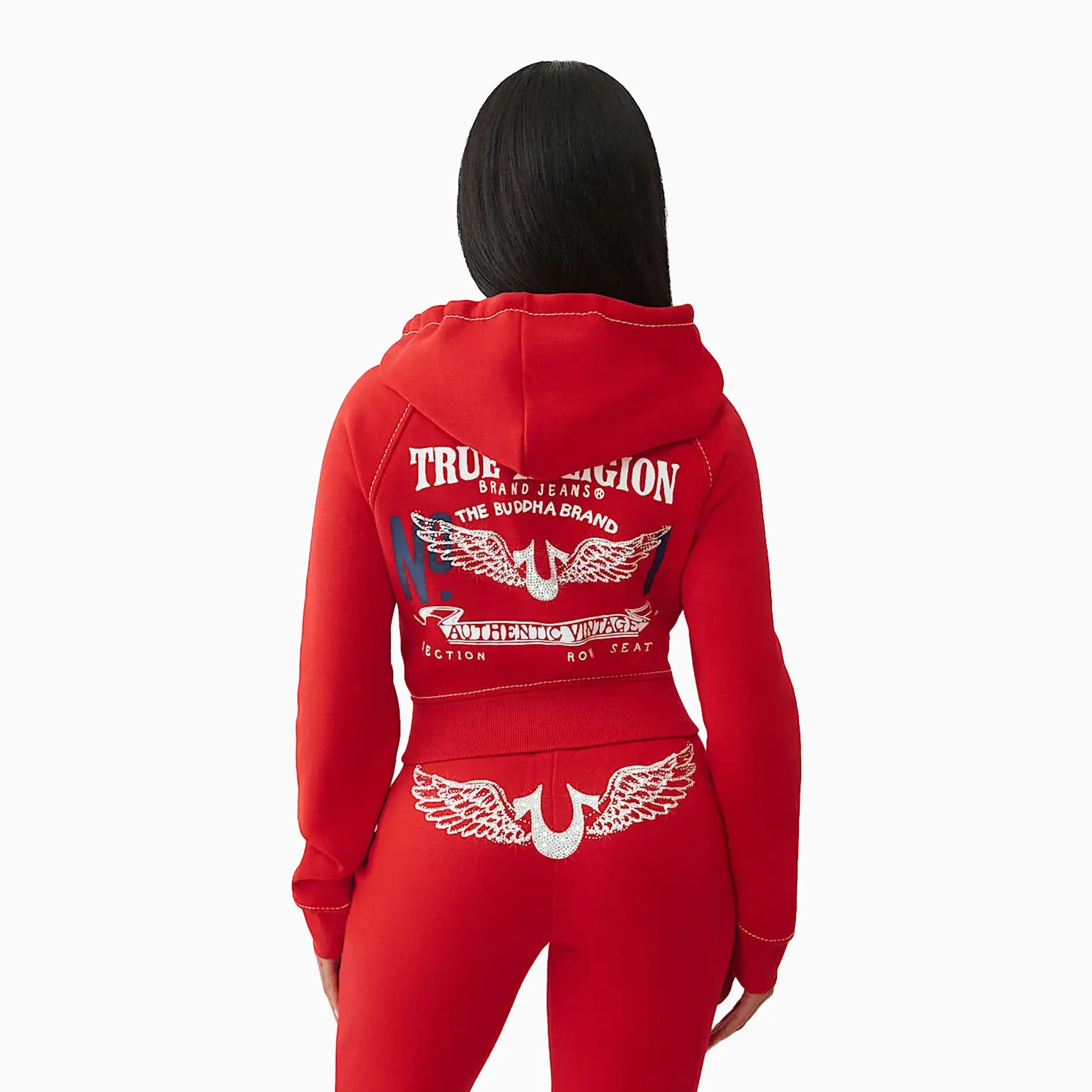 Women's Crystal Wing Big T Outfit