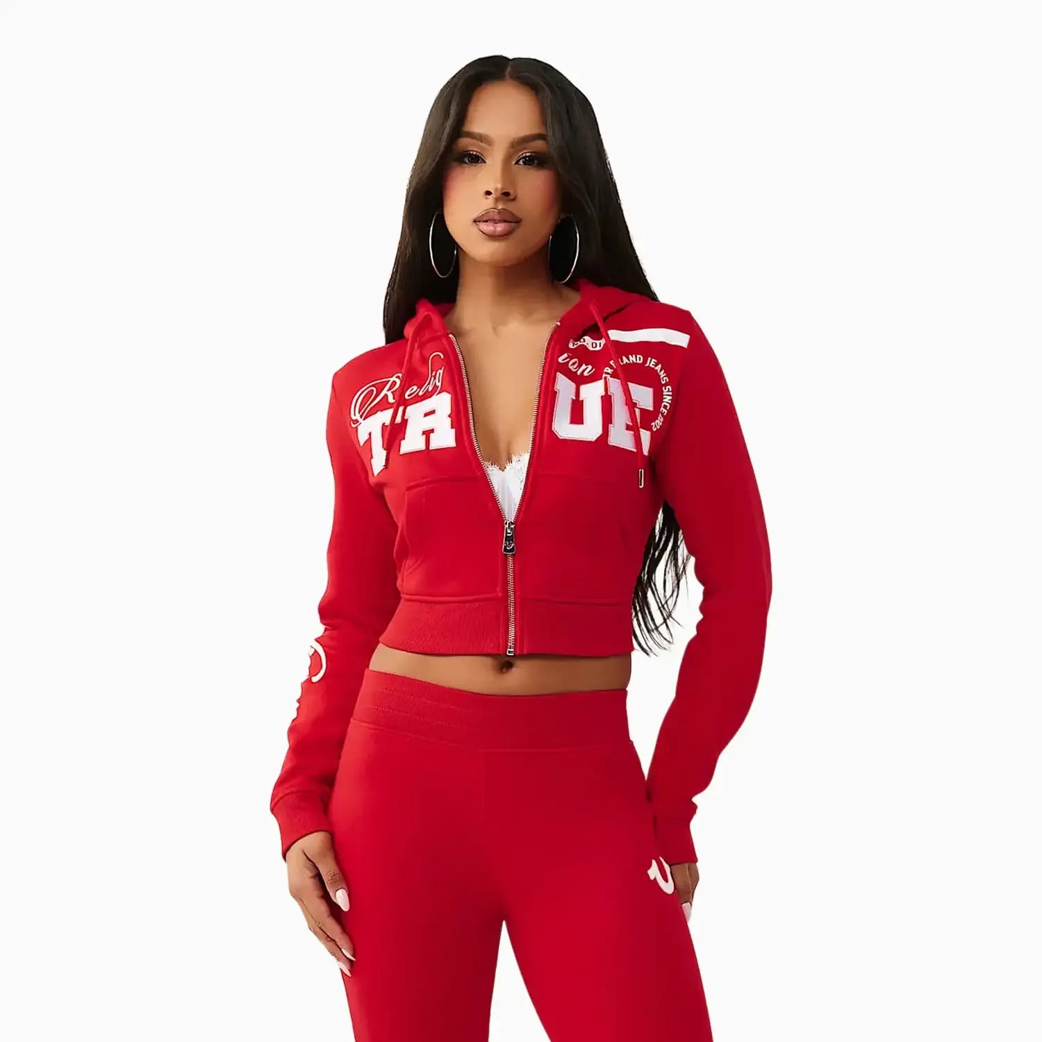 Women's Embroidered Shrunkn Outfit