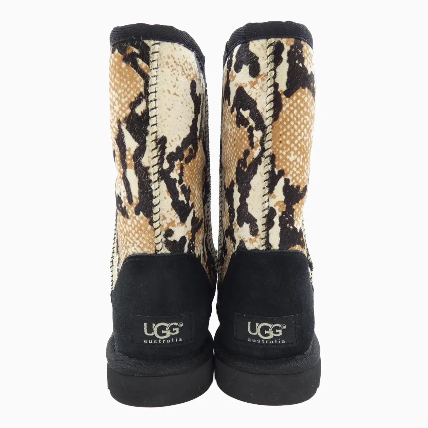 Women's Classic Short Reptile Calf Hair Boot