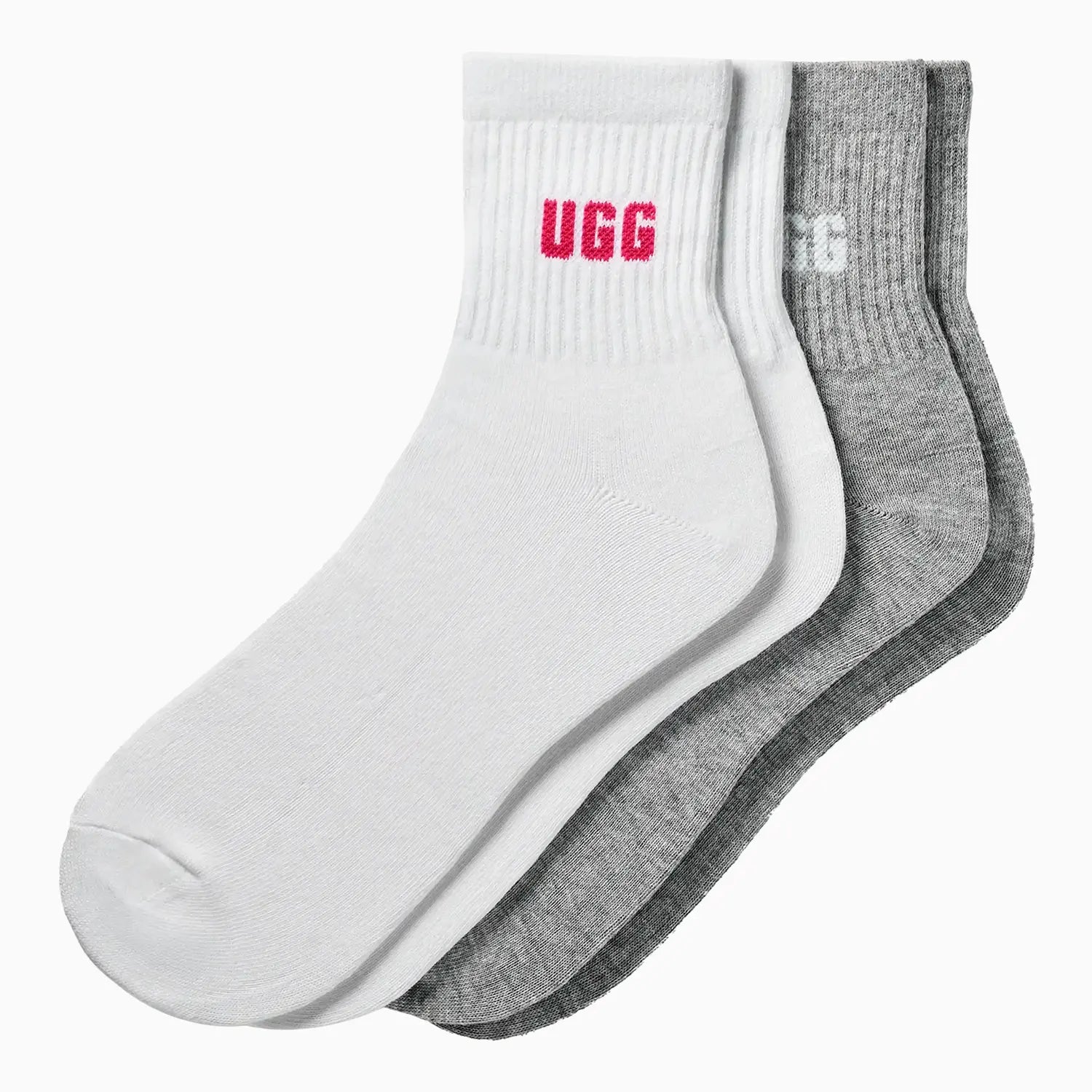 Women's Quinlin Logo Quarter Socks (2 Pairs)